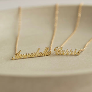 Name Plate Necklace