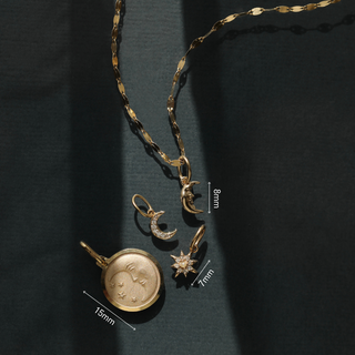 Treasured Moon Charm