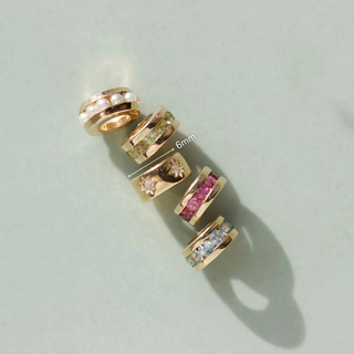 Treasured Diamond Star Set Stacker Charm