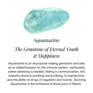 Limited Edition Aquamarine Beaded Necklace