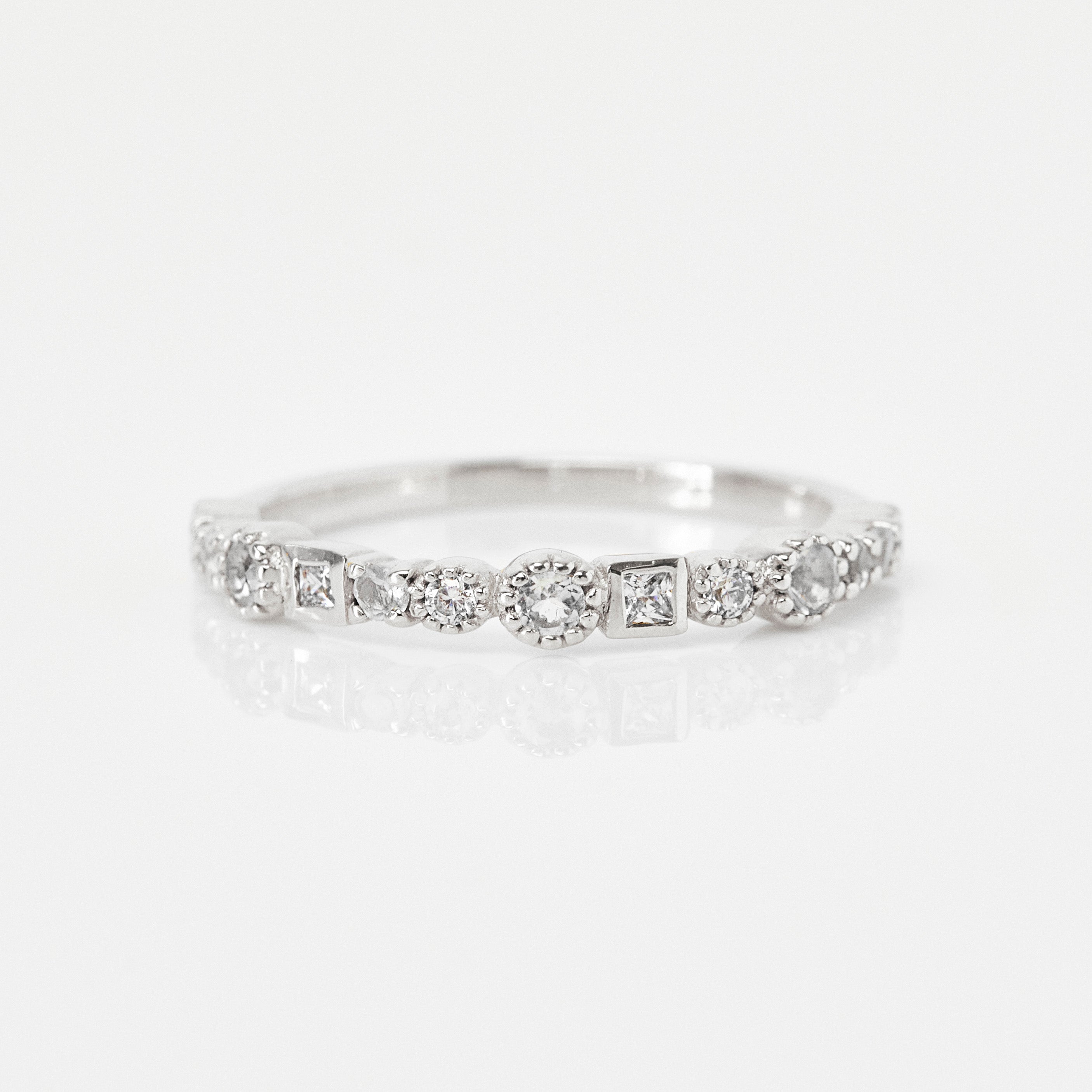 Diamond Constellation Eternity Ring