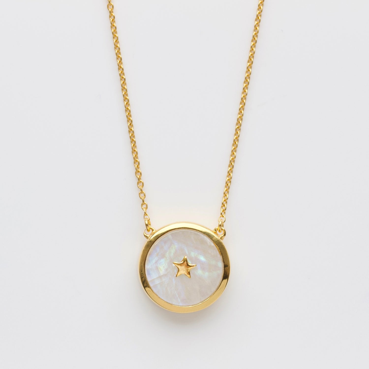 carrie elizabeth limited edition moonstone night sky necklace