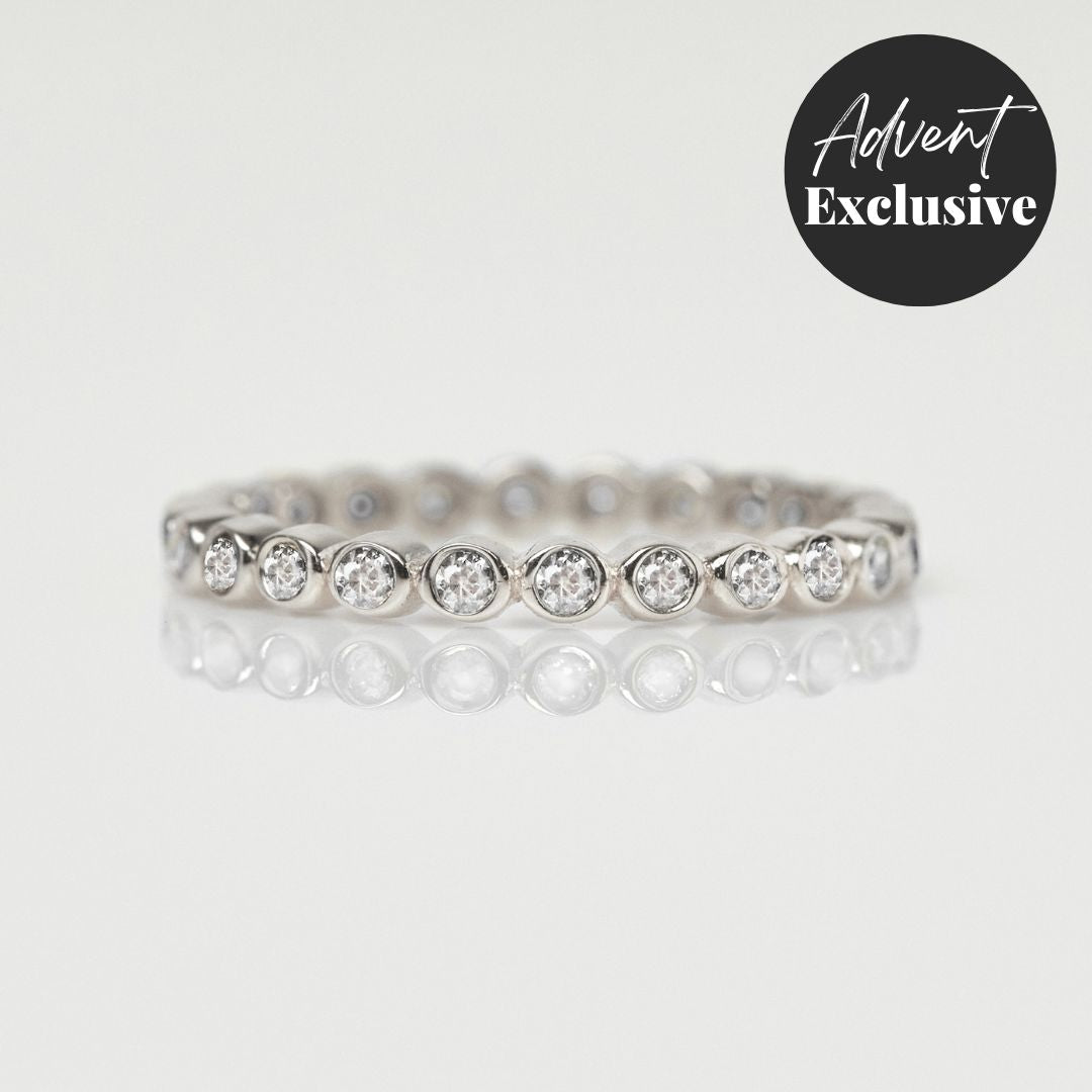 Carrie elizabeth jewellery advent calendar in silver