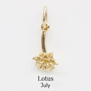 Treasured Birth Flower Charm