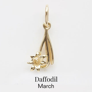 Treasured Birth Flower Charm