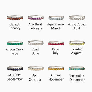 Make it Personal Birthstone Ring