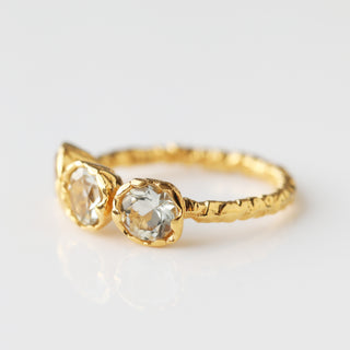 Andie Molten Green Amethyst Ring