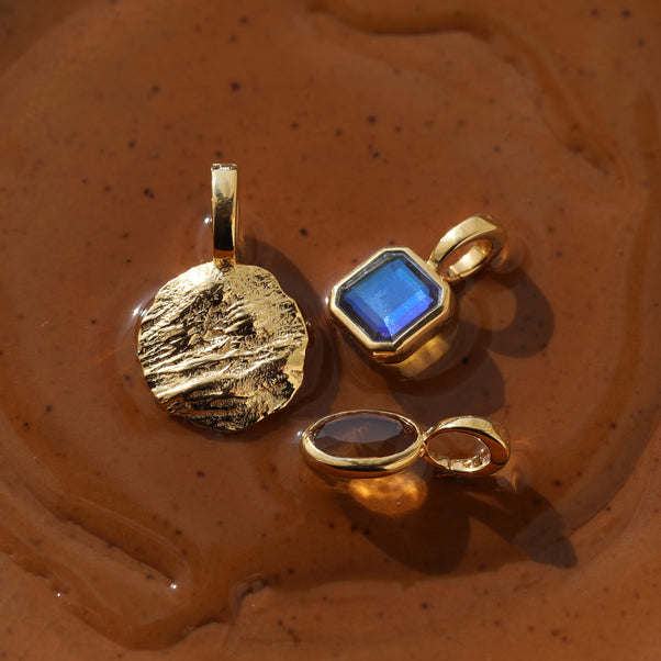 Mini Molten Coin Pendant