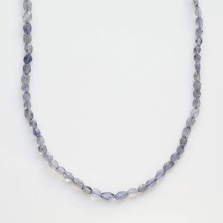 iolite beaded necklace