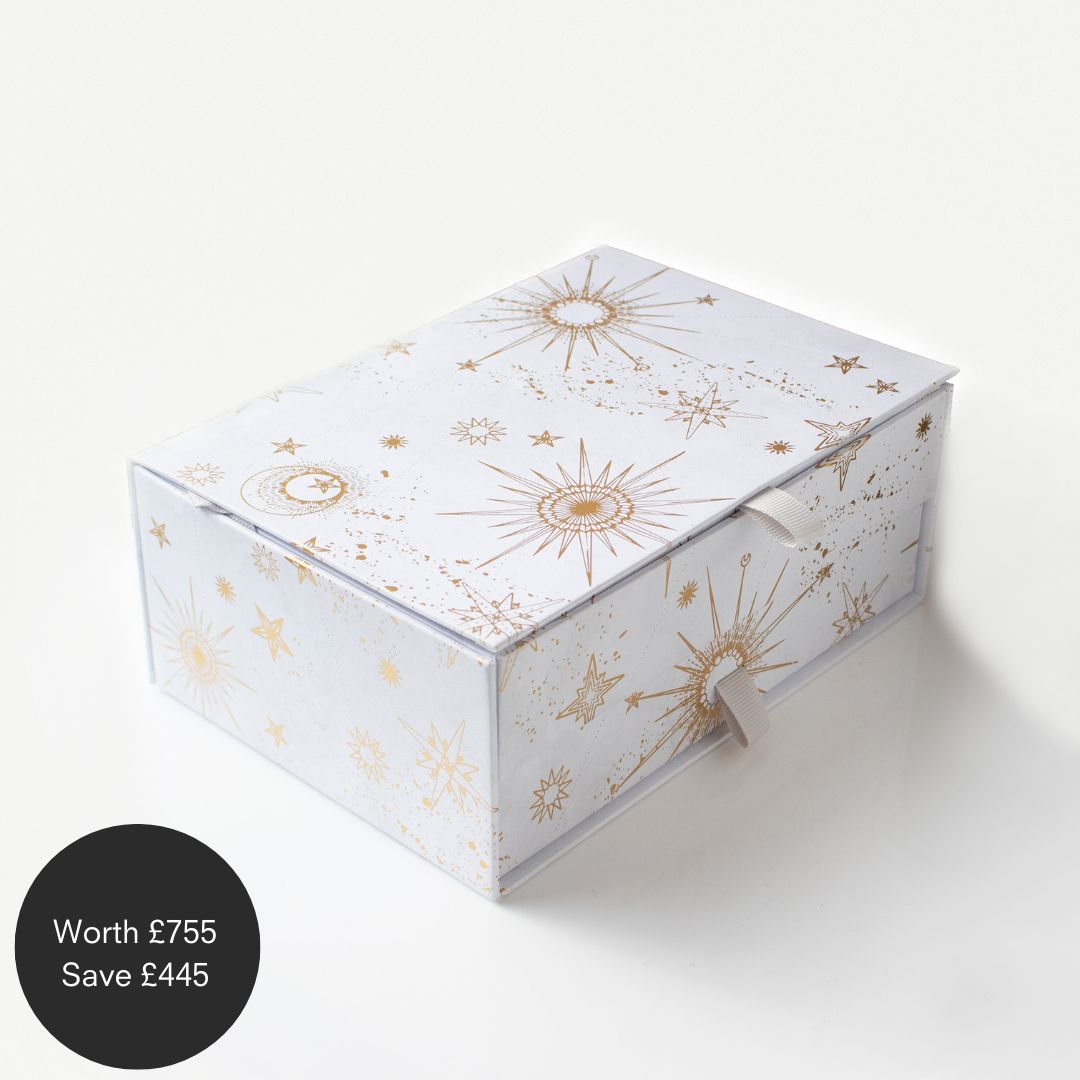 PRE ORDER - Celestial 12 Day Advent Calendar in Silver