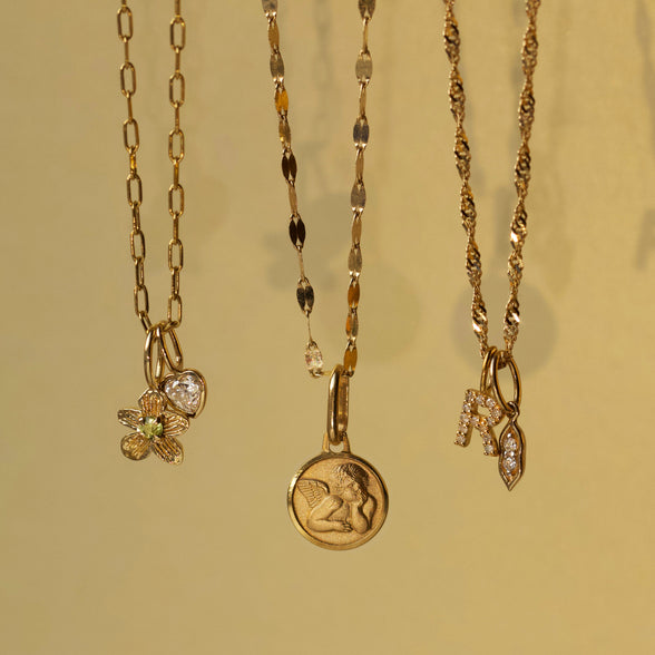 Birthstone Flower Charm