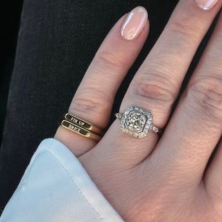 Engravable Vintage Signet Ring