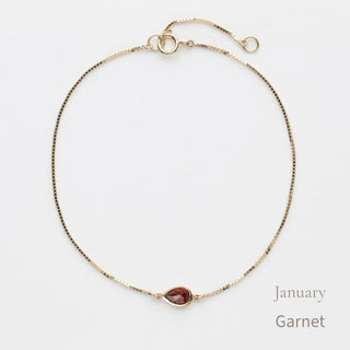 Birthstone Solitaire Bracelet