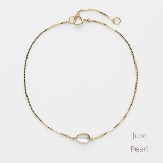 Birthstone Solitaire Bracelet
