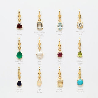 Birthstone Albert Vintage Dog Clip Charm
