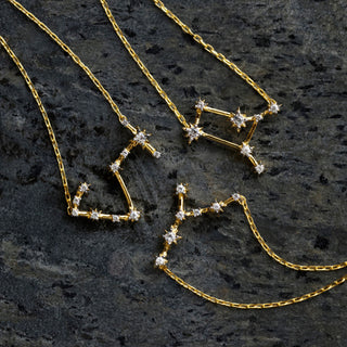 Zodiac Diamond Constellation Necklace