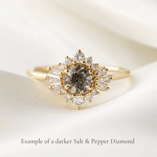 Aria Salt & Pepper Diamond Ring