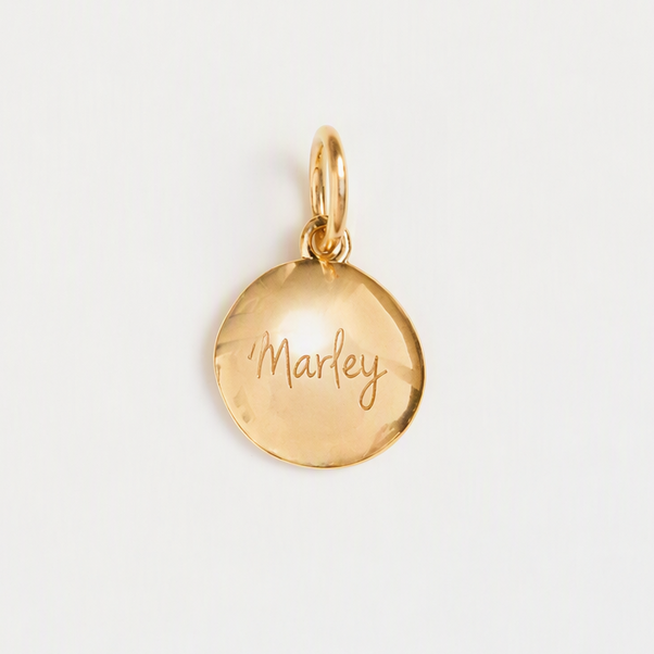 Custom Made Dog Nose Print Pendant Necklace