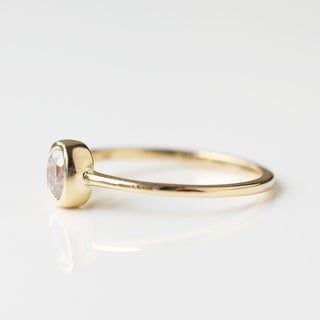 Exclusive Carrie Elizabeth Salt and Pepper Diamond Ring One of a kind, Cushion cut 