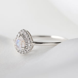 Estelle Moonstone & Diamond Ring