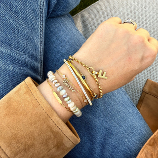 Carrie Elizabeth Gold bracelet