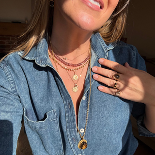 Pear shaped Smokey Quartz pendant