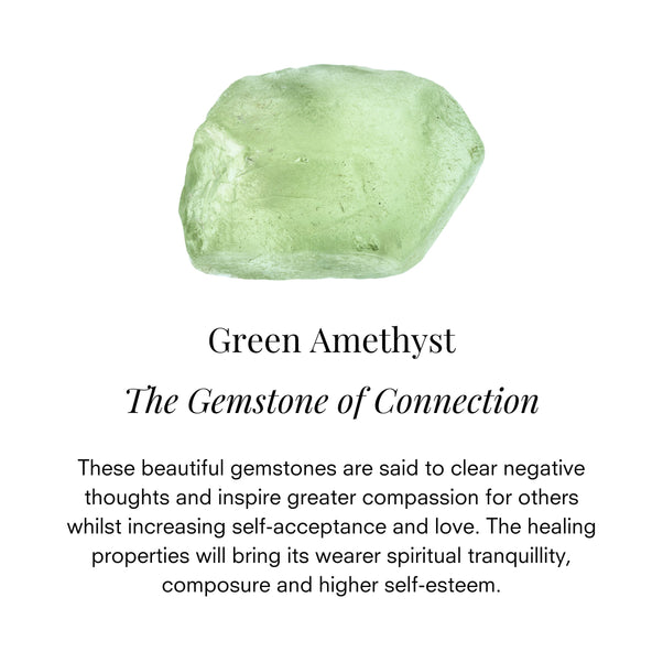 Andie Molten Green Amethyst Ring