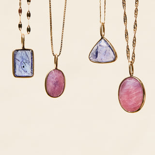 Exclusive Trillion Tanzanite Pendant