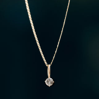 Treasured Salt and Pepper Diamond Charm