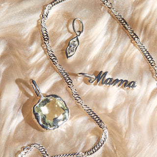 Green Amethyst Lagoon Pendant