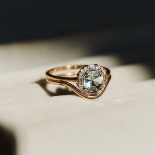 hugging wedding ring