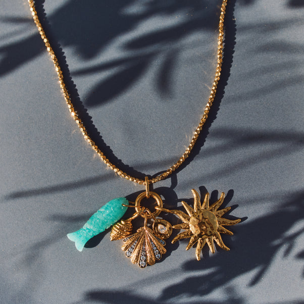 carrie elizabeth carved stone pendant