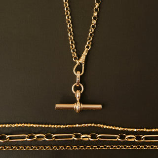 t bar pendant necklace