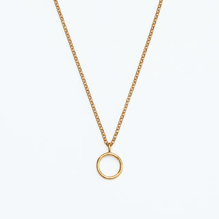 Luxe Charm Holder with Rolo Chain