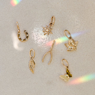9k wishbone charm