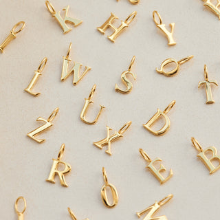 Mini Initial Charm