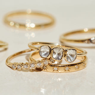 diamond heart ring
