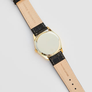 Orla Luxe Embossed Leather Watch