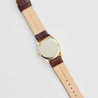 Sienna Luxe Embossed Leather Watch