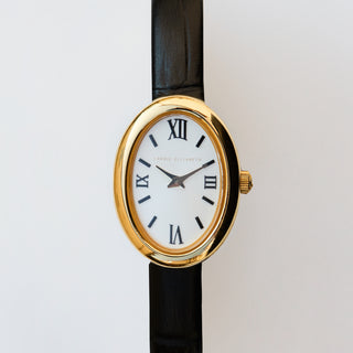 Arabella Dainty Vintage Leather Watch