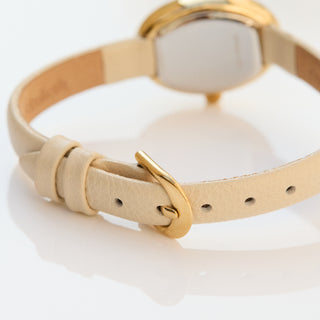 Elodie Dainty Vintage Leather Watch