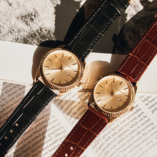 Sienna Luxe Embossed Leather Watch