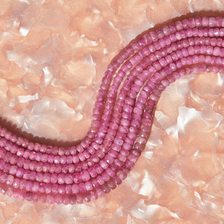 Carrie elizabeth pink beads