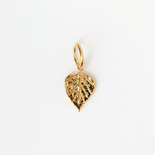 Lydia Millen Evergreen Birch Leaf Charm