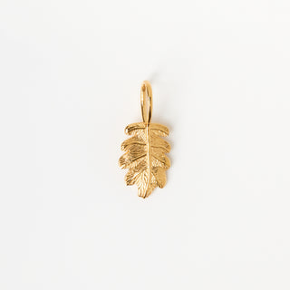 Lydia Millen Evergreen Oak Leaf Charm