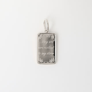 Lydia Millen Evergreen Quote Charm