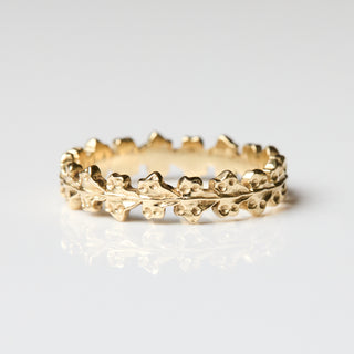Lydia Millen Evergreen Ivy Leaf Ring