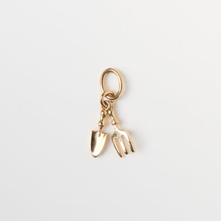 Lydia Millen Evergreen Trowel & Fork Charm