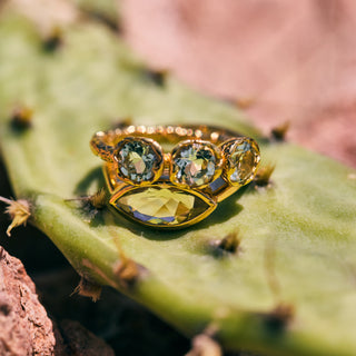 lemon quartz ring carrie elizabeth