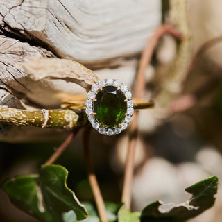 Lydia Millen Evergreen Vintage Gemstone Ring
